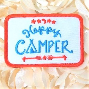Happy Camper Iron On Patch
